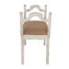 Harlow - Bench, Farmhouse / French Country Style Vanity Chair - Beige / White - Image 4
