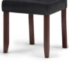 Acadian - Parson Dining Chair (Set of 2) - Distressed Black - Image 5