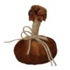 Pumpkin Ornament For Holiday Harvest Festival Fall Festival & Thanksgiving (Set of 6) - Brown Multi - Image 6