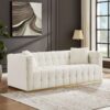 Eleanor - Sofa Boucle - Beige / Gold / Ivory / Ivory White - Image 2