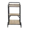 Shelf With Wheel - Black / Brown - Image 5