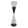 Triangular Shape Hourglass, 120 Minutes, Sand - Black - Image 2
