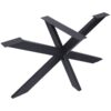 Table Frame, Table Base, Spider Table Legs, Table Runner Confrerence Table - Black - Image 2