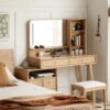 Compact Table Dresser, Accessories Storage Width Drawer - Natural - Image 9
