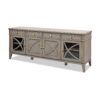 Dauphin - TV Stand Storage Display Console Table - Gray Cashmere - Image 4