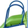 12Ft Trampoline With Slide And Swings, Astm Approved Large Recreational Trampoline With Basketball Hoop And Ladder, Outdoor Backyard Trampoline With Net, Capacity For Kids And Adults - Green / Blue - Image 13