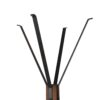 Reclaimed Wood And Metal Freestanding Coat Rack With Hooks Use In Bedroom, Living Room - Natural - Image 7