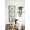 Large Wall Art Panel, Rectangle Wall Sculpture, Wall Decor For Living Room Dining Room Office Bedroom - Cream - Image 2