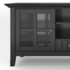 Acadian - TV Media Stand - Black - Image 5