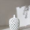Ballas - Bird Lidded Jar - White - Image 2