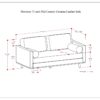 Morrison - Upholstered Sofa - Caramel Brown - Image 11