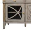 Dauphin - TV Stand Storage Display Console Table - Gray Cashmere - Image 11