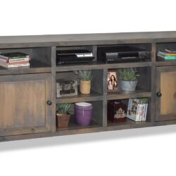 Joshua Creek - TV Stand Console For TVs Up To 95" - Barnwood