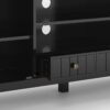 Acadian - TV Media Stand - Black - Image 4