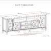 Ela - TV Media Stand - Smoky Brown - Image 10