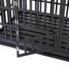 Heavy Duty Dog Cage Pet Crate With Roof - Black - Image 18