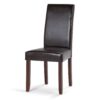 Acadian - Parson Dining Chair (Set of 2) - Tanners Brown - Image 2