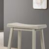 Alonzo - 17.5" Backless Ergonomic Counter Height Stool (Set of 2) - Light Gray - Image 5