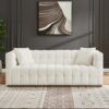 Eleanor - Sofa Boucle - Beige / Gold / Ivory / Ivory White - Image 7