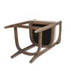 Americana - Mid-Century Modern Cane Back Counter Stool - Taupe Beige Textured Weave - Image 6