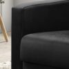 Hale - Velvet Accent Armchair With Tufting - Black - Image 3