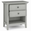 Amherst - Bedside Table - Fog Gray - Image 3