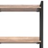 Kelsey - Narrow Bookshelf With Cabinet - Natural - Image 8