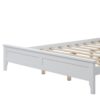 Queen Modern Solid Wood Platform Bed - White - Image 4