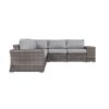 7 Piece Rattan Sectional Sofa Set With Cushions - Gray Mix - Image 2