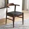 Daisy - Dining Chair (Set of 2) - Black / Wood - Image 8