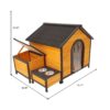 Xpt088 Wearable And Strong Dog House For Playground - Natural - Image 6