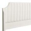 Addison - King Tufted Panel Bed Frame - Cloud White - Image 10