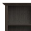Amherst - 5 Shelf Bookcase - Brown - Image 7