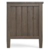 Lev - Low TV Stand - Smoky Brown - Image 3