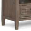 Lev - Low TV Stand - Smoky Brown - Image 7