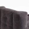 Fluffy Bean Bag Chair, Comfortable Bean Bag For Adults And Children, Super Soft Lazy Sofa Chair With Memory Foam And Ottoman, Indoor Modern Focus Bean Bag Chair For Living Room, Bedroom, Apartment - Black - Image 10