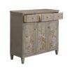 Dauphin - Handpainted Entryway Storage Cabinet - Gray Cashmere - Image 2