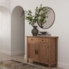 Connaught - Entryway Storage Cabinet - Medium Saddle Brown - Image 10