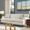 Alana Lawson - Three Cushion Tightback Sofa - Light Beige - Image 10