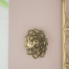 Succulent Wall Plaque (Set of 2) - Gold - Image 10