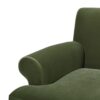 Alana Lawson - Three Cushion Tightback Sofa - Olive Green - Image 3