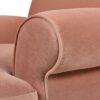 Alana Lawson - Accent Arm Chair Casters - Peach Orange - Image 10
