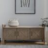 Ela - Entryway Storage Bench - Smoky Brown - Image 9