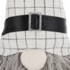 Sitting Gnome With Hat Spider, For Halloween Decor (Set of 2) - Black White - Image 6