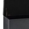 Cosmopolitan - Storage Ottoman - Distressed Black - Image 4