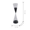 Triangular Shape Hourglass, 90 Minutes, Sand - Black - Image 9