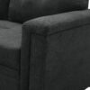 Kinsley - Sleeper Sectional Sofa Chaise With USB Charger And Tablet Pocket - Dark Gray - Image 9