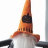 Halloween Gnome Decor (Set of 4) - Black / Gray / Orange - Image 7