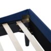 Aspen - Queen Vertical Tufted Headboard Platform Bed Set - Navy Blue - Image 10