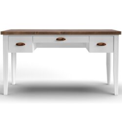 Hampton - Writing Desk - Jasmine Whitewash / Barnwood